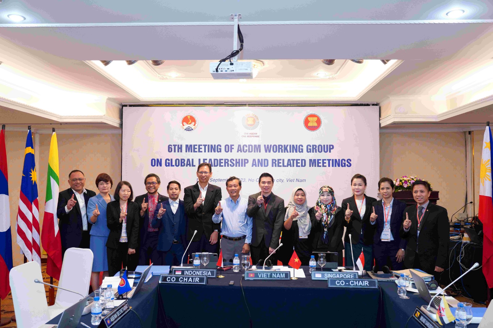 The Sixth Meeting of ASEAN Committee on Disaster Management (ACDM) Working Group on Global Leadership